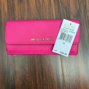NWT - Michael Kors Flat Wallet